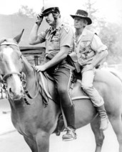 Crocodile Dundee 1986 Mick on horse with New York cop Paul Hogan 8x10 inch photo - $10.99