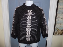 Janie and Jack Gray W/Snowflake Print Sweater Size 18/24 Months Boy's NEW - $32.85