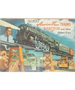 Vintage American Flyer S Gauge Gilbert Toy Trains &amp; Accessories Catalog ... - $10.00