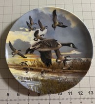 &quot;The Landing&quot; Limited Edition Plate by Donald Pentz 1986 W/COA+BOX Geese - $19.99
