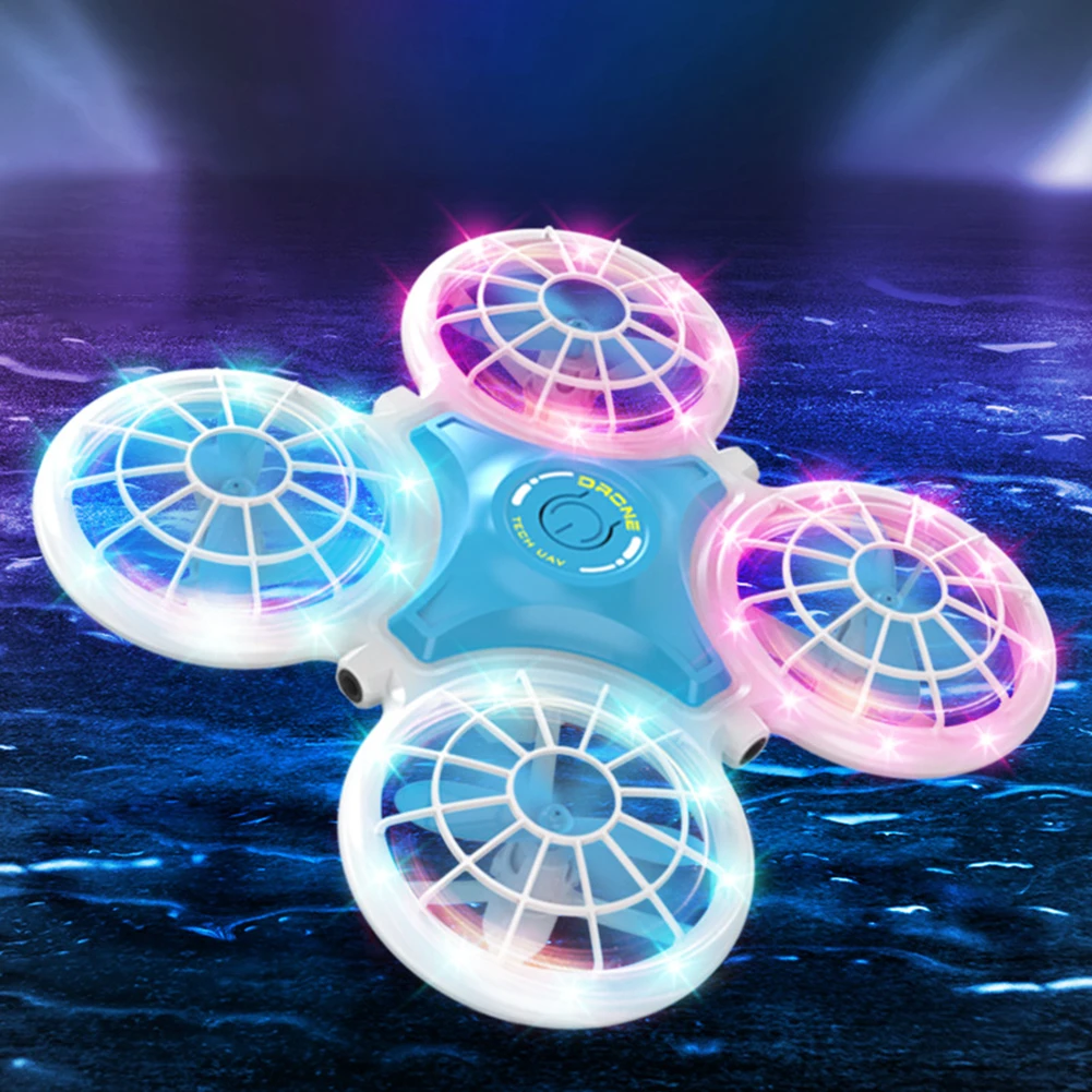 2.4GHz Remote Control Mini Drone For Kids Beginners Four-way Avoiding Obstacles - £27.32 GBP