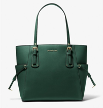 New Michael Kors Voyager Saffiano Leather Tote Bag Racing Green - £89.38 GBP
