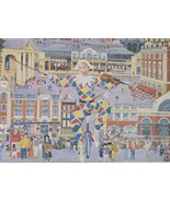 1990 Christopher Rogers Covent Garden London Art Print  - $541.59 CAD