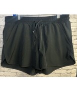 Women&#39;s Black 4&quot; BCG Running Shorts Size Large - $14.84