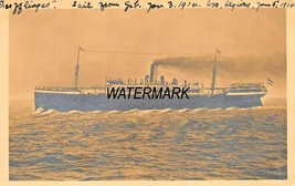 Norddeutscher Lloyd Bremen~Derfflinger~Sailed 1914-PHOTO Postcard - £10.32 GBP