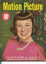 Motion Picture-June Allyson-Virginia Mayo-Louis Jordan-Dinah Shore-Jan-1949 - £65.13 GBP