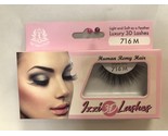 IZZI 3D LASHES LIGHT &amp; SOFT AS A FEATHER LUXURY 3D LASHES #716 M HUMAN R... - $2.59