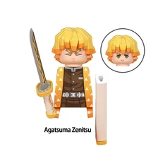 Japan Anime Demon Slayer Tanjirou Nezuko Zenitsu Mini Action Figures Toy... - $7.98