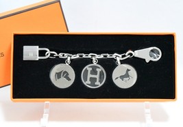 Hermes Breloque Olga Silver Charm bag amulette Cadena berloque Sealed NEW - £5,513.07 GBP