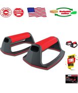 Perfect Pushup Stands: Durable ABS, 360 Stability, Ideal for Strength Tr... - $55.93 CAD