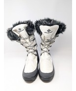 DREAM PAIRS Women 8 Waterproof Warm Faux Fur Lined Zip Up Snow Boots Gra... - £20.86 GBP