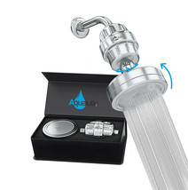 High Turbo Pressure Shower Head Filtered Stream Water Saving Bath Vitamin C - E - £35.72 GBP
