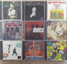 Dance Club House Electronic CD Lot of 9 Technotronic Pump Up The Jam Martha Wash - £14.11 GBP