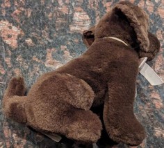 Vintage Bestever Brown Chocolate Lab Labrador Dog 5&quot; Plush Stuffed Anima... - £15.92 GBP