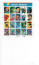 US Stamps/Postage/Sheets Sc #4084 Super Heroes chapter one MNH F-VF OG FV 7.80 - £7.38 GBP