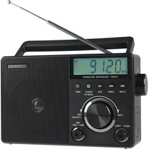 With Its External Antenna Jack, Backlit Lcd Display, Time Setting, Battery - £38.43 GBP