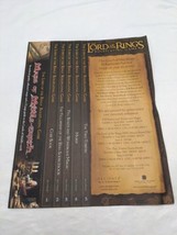 The Lord Of The Rings The Roleplaying Game Promotional Advertisement Sheet - $21.38