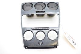 06-07 MAZDASPEED 6 DASH CENTER AIR VENT RADIO CLIMATE CONTROL BEZEL TRIM E1058 image 10