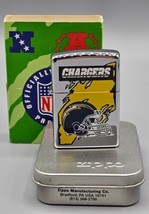 Vintage 1997 Nfl Los Angeles Chargers Chrome Zippo Lighter #457, New In Package - $46.74