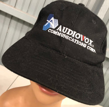 Audiovox Communications Corp Black Strapback Baseball Hat Cap - £13.60 GBP