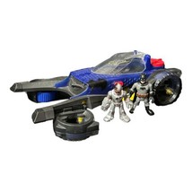 Fisher-Price Imaginext DC Transforming Batmobile with Batman &amp; Cyborg Fi... - £15.72 GBP
