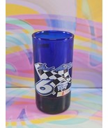 Mark Martin Nascar Racing Viagra #6 Blue Tinted Shot Glass, 1 oz Vintage  - $182.63 MXN