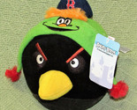 ANGRY BIRDS BOSTON RED SOX MLB STUFFED ANIMAL with TAGS 7&quot; ROVIO 2013 BA... - $10.80