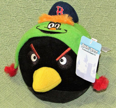Angry Birds Boston Red Sox Mlb Stuffed Animal With Tags 7&quot; Rovio 2013 Baseball - £8.48 GBP