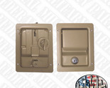2 INTERIOR EXTERIOR TAN DUAL Locking door handles fits Military HUMVEE M... - $199.00