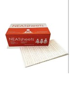 NEATsheets 100Pcs 13” x 22” Self-adhering / Disposal Protective Sheets - $24.74