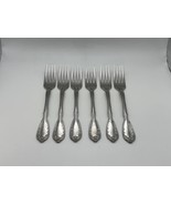 Set of 6 Noritake Stainless Steel SERENADE Dinner Forks - $140.32 CAD