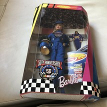 1998 50th Anniversary NASCAR Barbie Doll Nrfb - £78.62 GBP