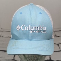 Columbia PFG Blue White Youth One Size  Hat Ball Cap Flaw - $14.84