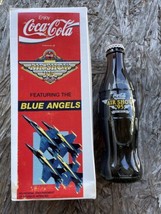 COCA-COLA Blue Angels 1995 Air Show Commemorative Bottle Fort Smith Arka... - £41.17 GBP