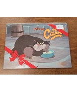 Disney Cats 1985 Calendar Alice in Wonderland Pinocchio The Rescuers Cin... - $163.11 MXN