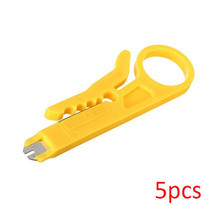 5Pcs Rj45 Lan Network Cat5E Cat6 Cable Wire Punch Down Stripper Cutter Tool - £18.75 GBP
