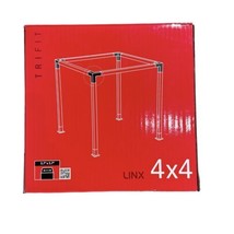 LINX TriFit Black Steel Corner Bracket for 4x4 Wood Post / Pergola - £54.41 GBP