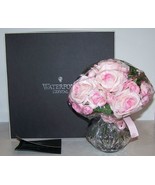 LOVELY WATERFORD CRYSTAL 2007 1ST EDITION MOTHER&#39;S DAY VASE WITH FLOWERS... - £92.47 GBP