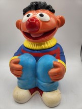 Sesame Street Ernie Cookie Jar Muppets Inc Hand Painted - £27.36 GBP