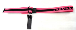 Marc Jacobs Black Pink Cotton Belt One Size Nwt - £23.87 GBP