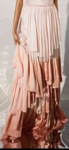 Alejandra Alonso Rojas Maxi Silk Tiered Skirt Sz 6 $1250 - £394.88 GBP