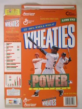 Empty Wheaties Box 1998 12oz Power Hitters Mcgwire Griffey Martinez [Z202g4] - £3.81 GBP