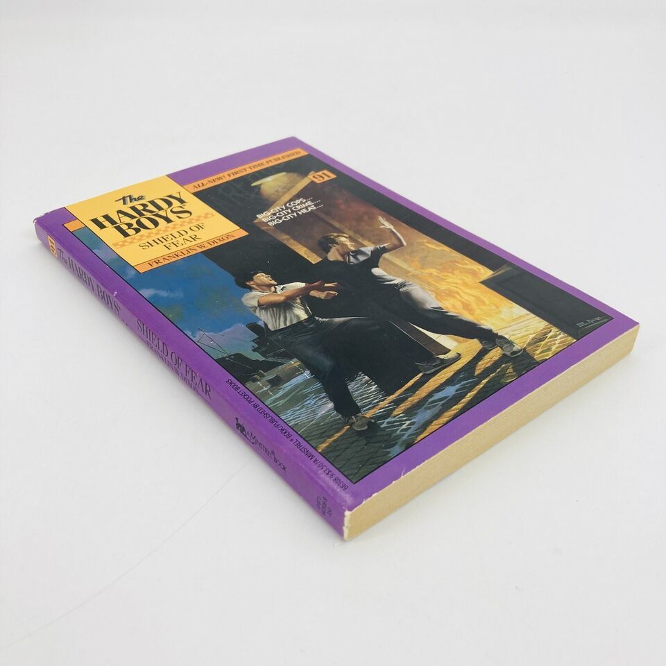 Shield of Fear The Hardy Boys #91 Paperback By Franklin W. Dixon - $3.97