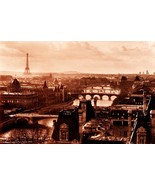 Vintage Photograph – Scenic View #5 Paris, France (1978) Art Poster 16&quot;x24&quot; - $548.73 MXN