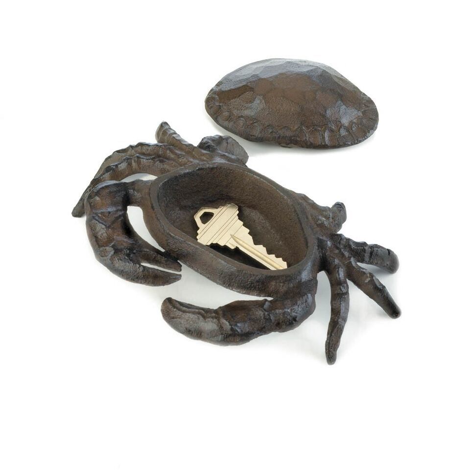 Crab Cast Iron Key Hider - $14.26