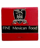 El Castillo Real Mexican Restaurant Vintage Matchbook California Unused ... - $367.78 MXN