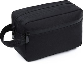 FUNSEED Travel Toiletry Bag for Women and Men, Water-resistant Shaving Bag - $12.47