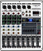This Phenyx Pro Sound Mixer With Usb Audio Interface Is A Professional, ... - £131.96 GBP