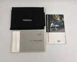 2005 Nissan Maxima Owners Manual Handbook with Case OEM F03B11017 - $19.79