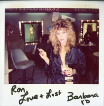 ADULT STAR BARDARA DARE SIGNED  POLAROID PICTURE TAKEN AT  VSDA CONVENTION - $79.95
